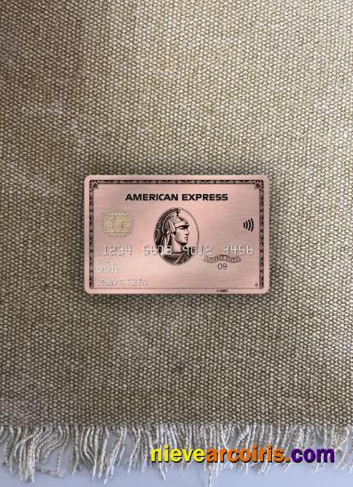 USA Missouri Together Credit Union bank AMEX rose gold card photolook